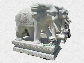 门口放石大象是代表什么意思?石雕大象寓意