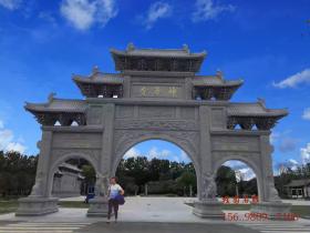 建造农村村口大门石牌楼需要多少钱