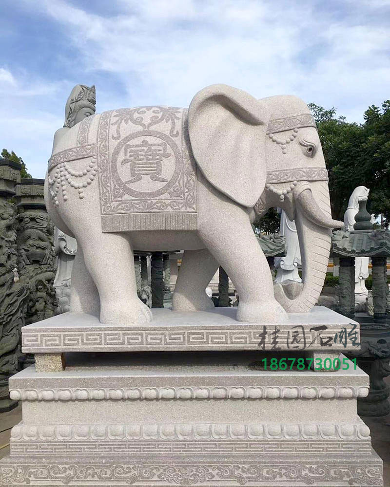 石雕大象