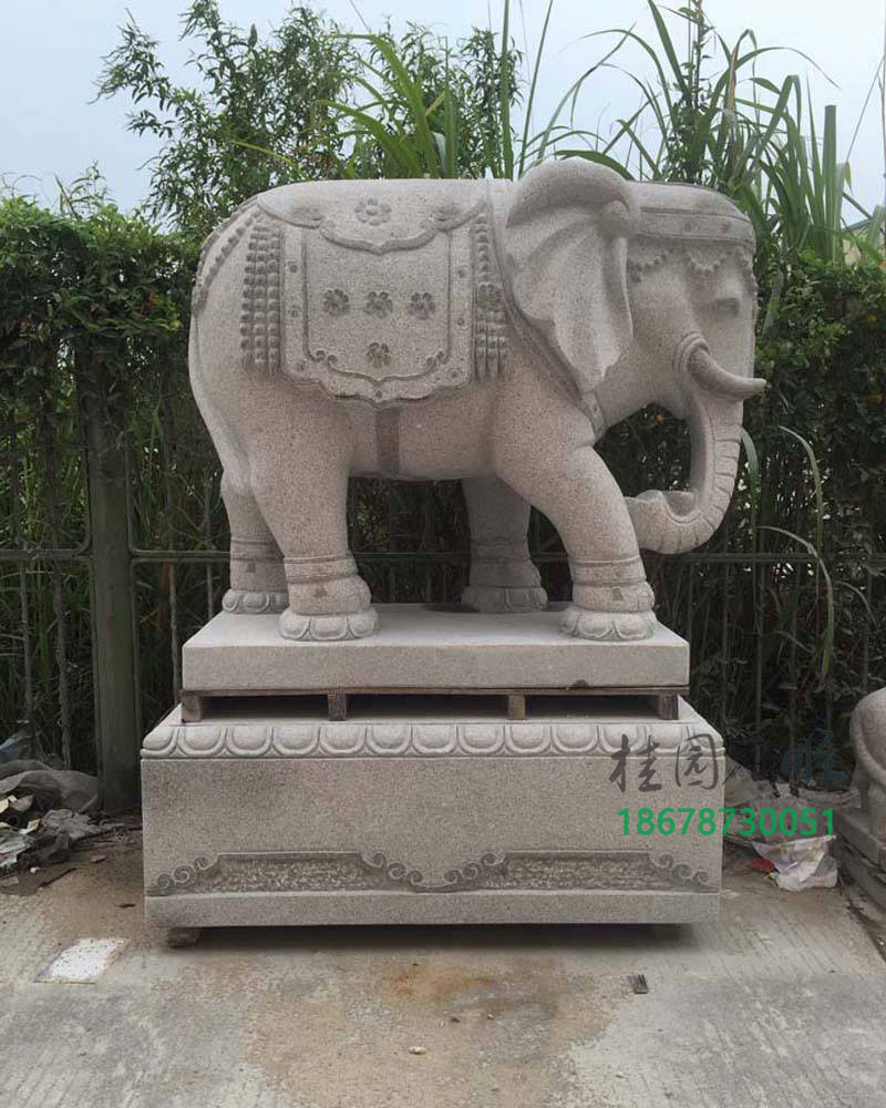 石雕大象