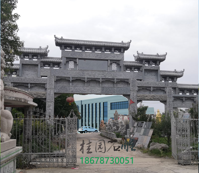 36万元的石牌坊