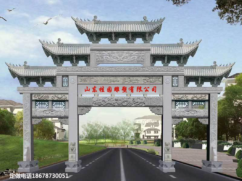 湖南祠堂石牌坊厂家